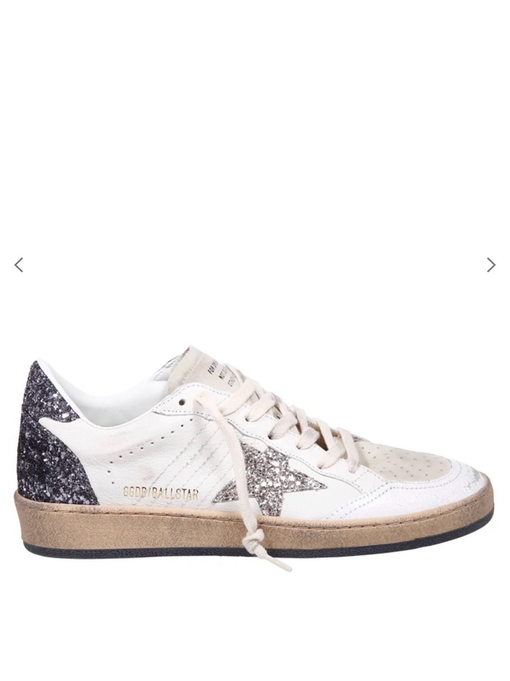 Golden Goose‎ Deluxe Ballstar Star Glittered Sneakers 38